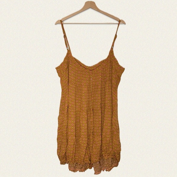 Intimately Free People Printed Crush & Blush Romper - Picture 8 of 9